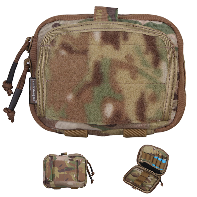 Outdoor Hunting Maps - Emersongear ยุทธวิธี Admin แผนที่อเนกประสงค์กระเป๋าเก็บกระเป๋า MOLLE การต่อสู้กลางแจ้งเดินป่า