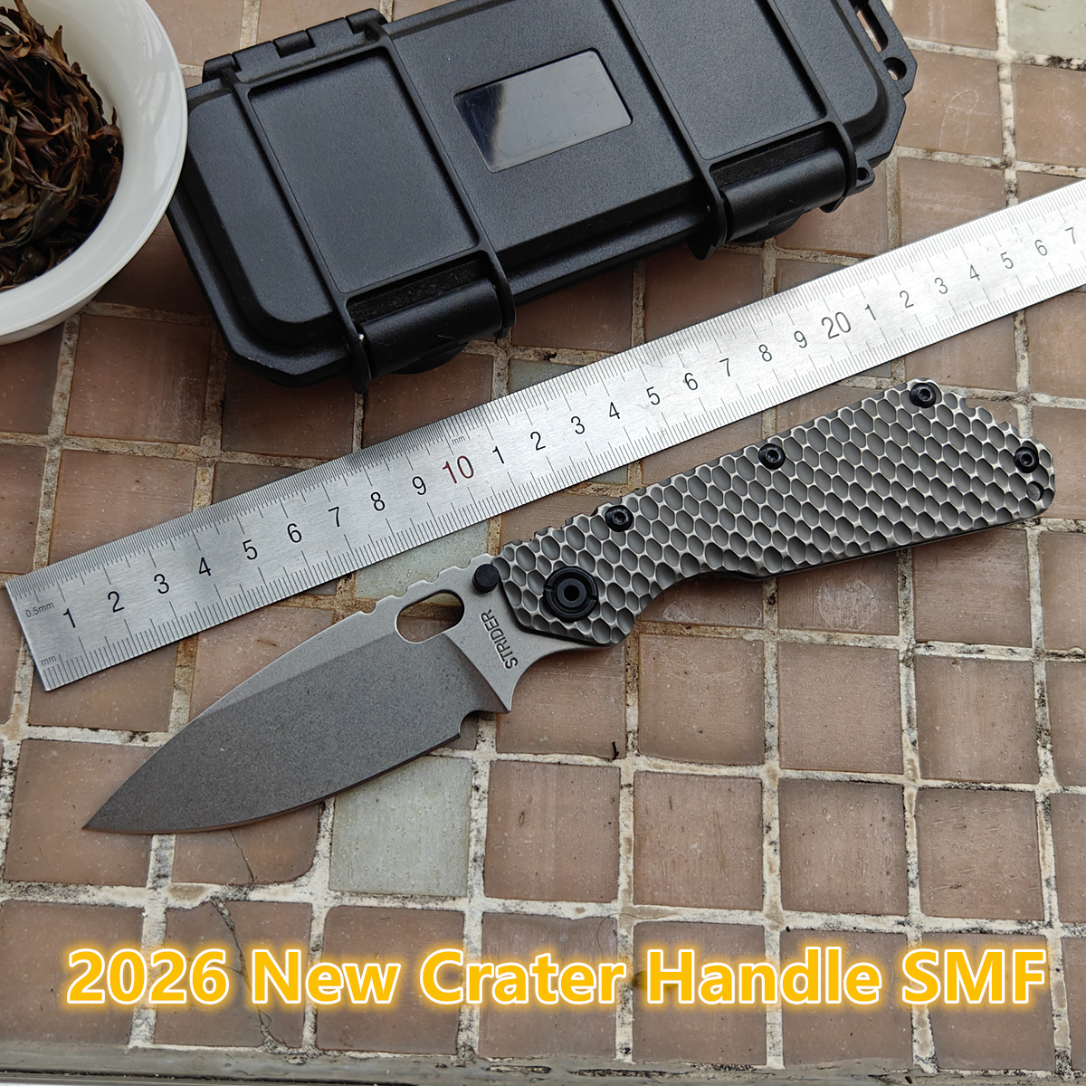 Hunting Outdoor Logos - มีดพับ JUFULE 2026 SMF Carve Strider