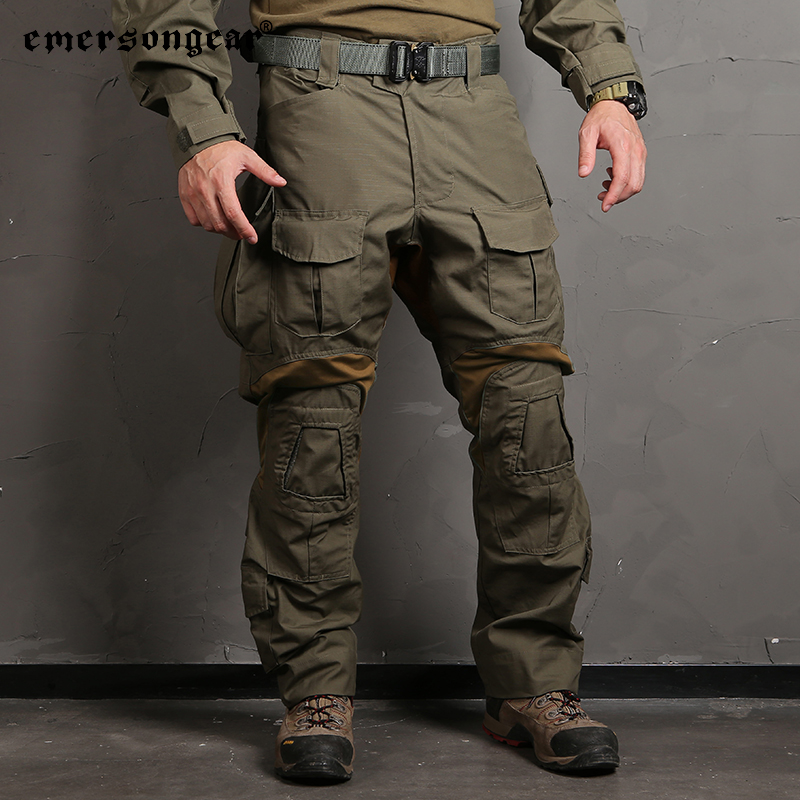 Outdoor Hunting Trousers - กางเกงยุทธวิธี Emersongear E3 กางเกงลายพราง กางเกงต่อสู้กลางแจ้ง กางเกงล่าสัตว์