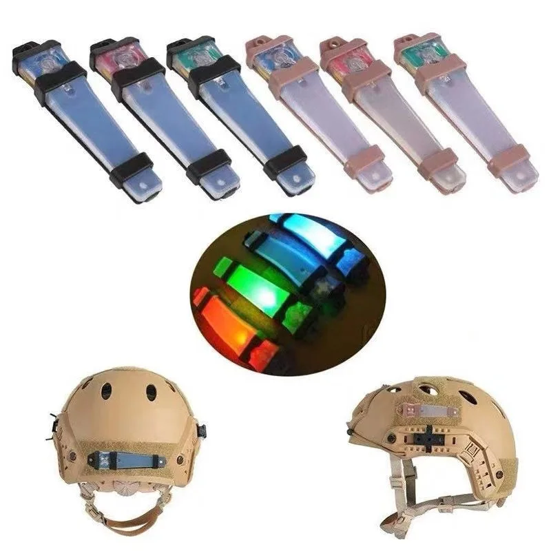 Outdoor Hunting Lights - ไฟฉายสัญญาณความปลอดภัยสำหรับหมวกกันน็อค FMA แบบยุทธวิธี ไฟกระพริบสำหรับเอาตัวรอด โคมไฟกันน้ำ อุปกรณ์กลางแจ้งสำหรับการล่าสัตว์