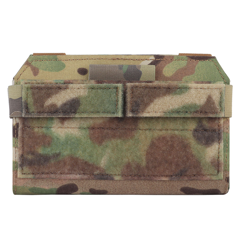 Outdoor Hunting Maps - MOLLE Admin แผงด้านหน้าโทรศัพท์แผนที่กระเป๋ายูทิลิตี้พร้อมแถบยืดหยุ่นสําหรับล่าสัตว์ Airsoft เสื้อกั๊กเกียร์กลางแจ้งนําทาง