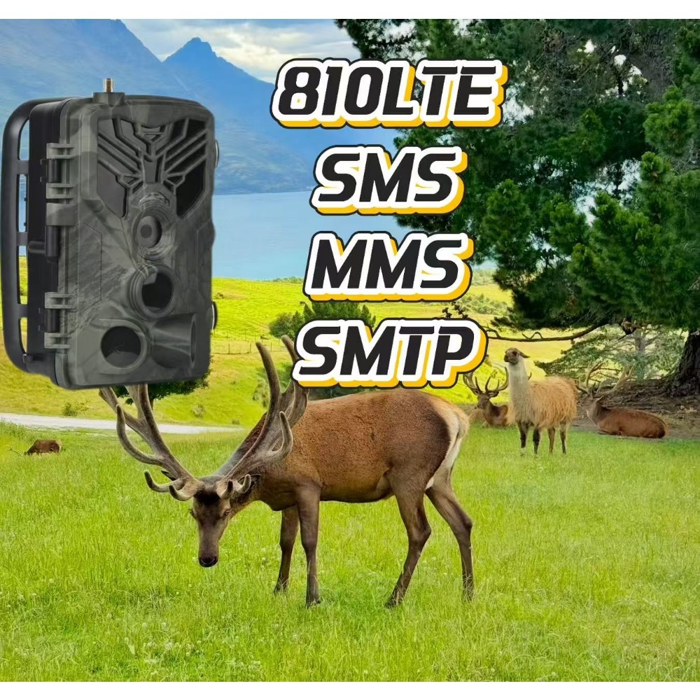 Outdoor Hunting Camera Wireless - กล้องติดตามสัตว์ป่า SuntekCam HC-810LTE 20MP สำหรับใช้งานกลางแจ้ง มาตรฐานกันน้ำ