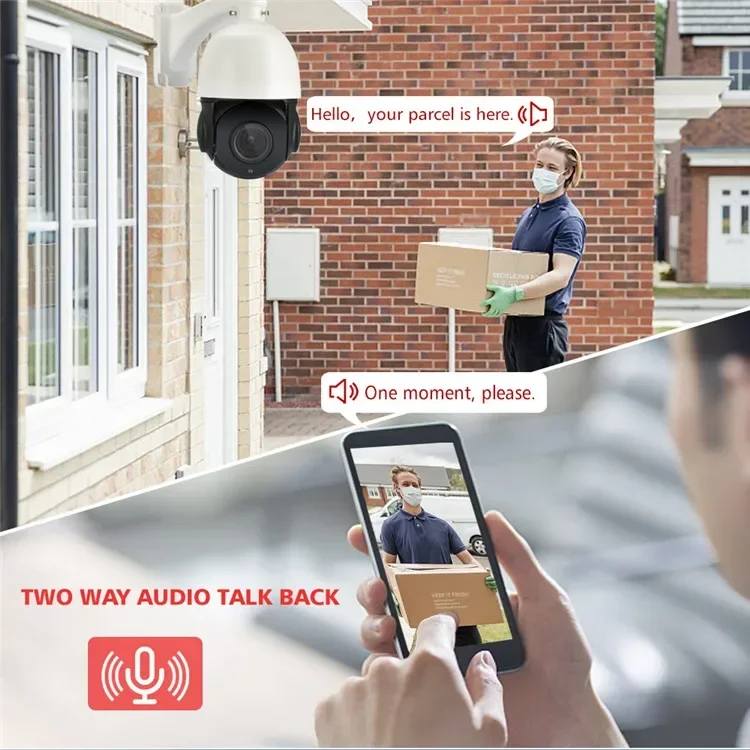 Outdoor Hunting Camera Wireless - กล้องติดตามสัตว์ป่าไร้สาย 5MP ซูม 30 เท่า PTZ