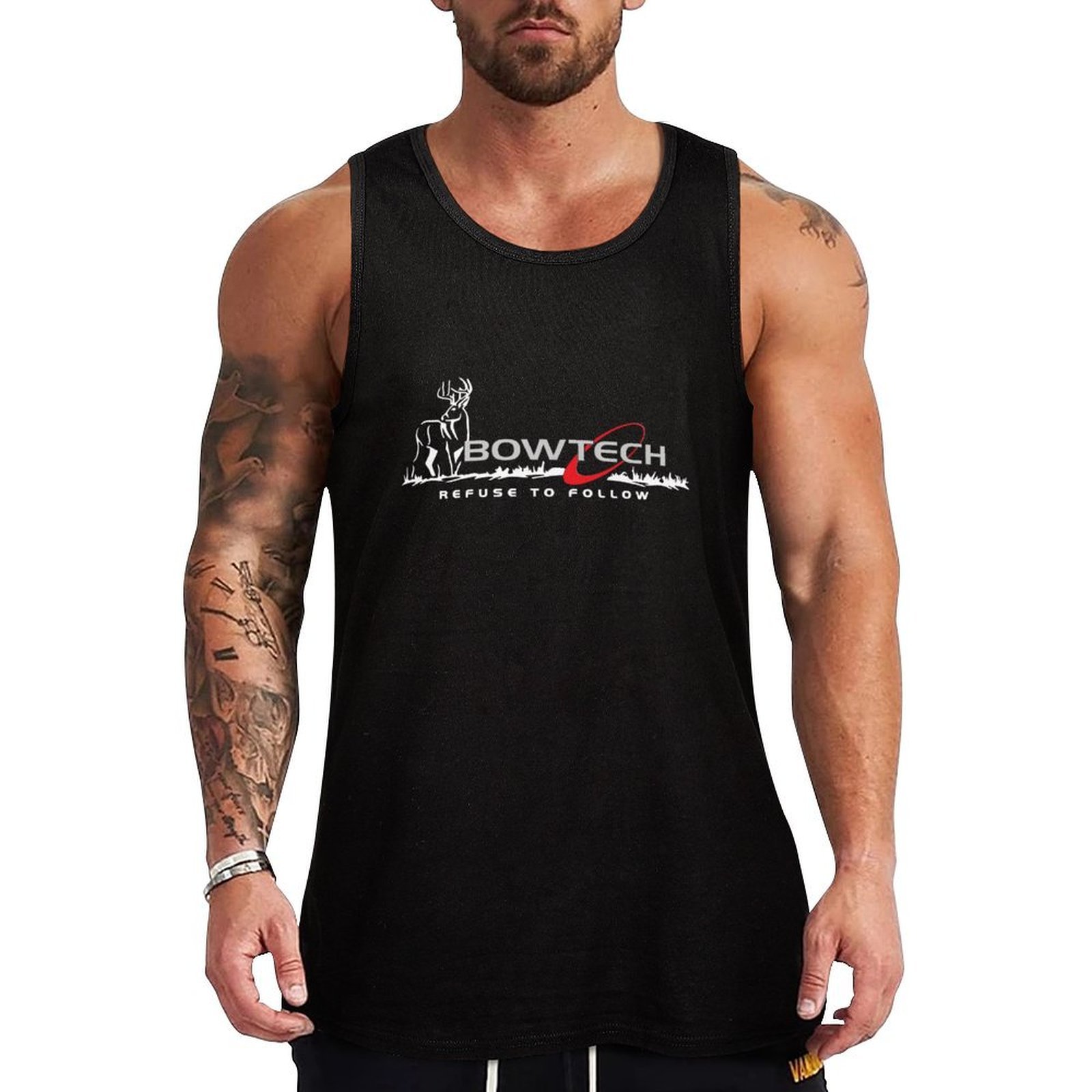Hunting Outdoor Logos - เสื้อกล้าม BOWTECH ARCHERY LOGO HUNTING BOW