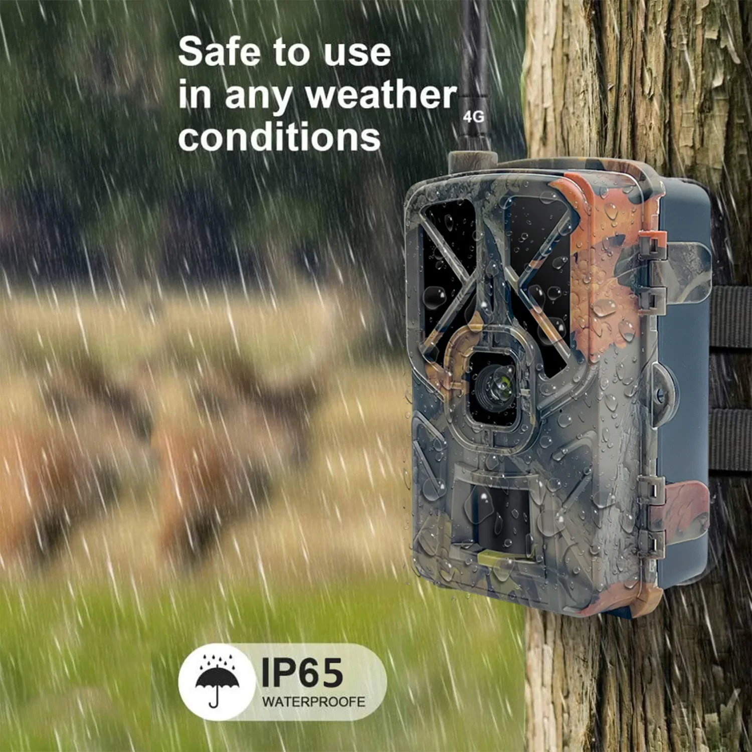Outdoor Hunting Camera Wireless - HC-935Pro 2K ลูกเสือสัตว์ป่ากลางแจ้ง 4G/LTE APP การล่าสัตว์กล้องไร้สาย