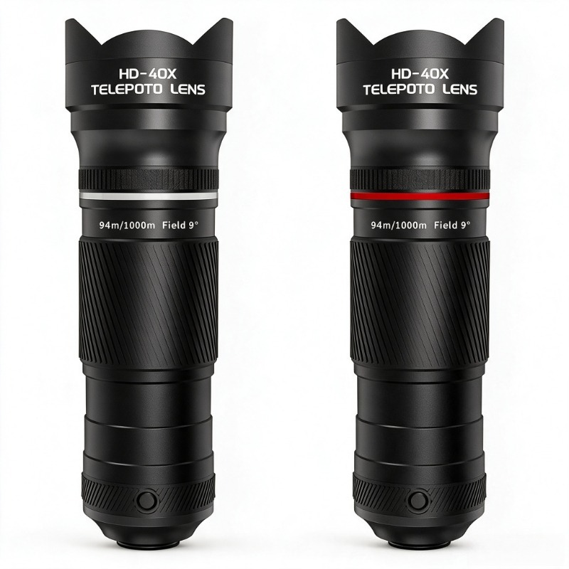 Outdoor Hunting Photography - เลนส์เทเลโฟโต้ HD-40X สำหรับถ่ายภาพด้วยสมาร์ทโฟน ชมคอนเสิร์ต ล่าสัตว์ ชมวิวระยะไกลกลางแจ้ง