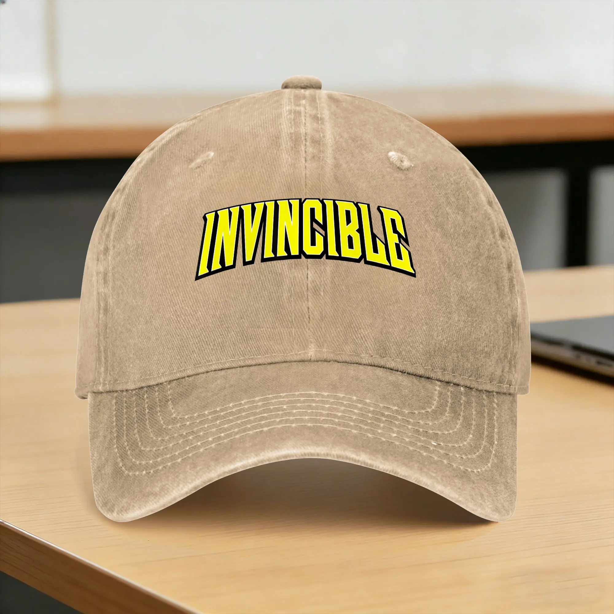 Hunting Outdoor Logos - หมวกแก๊ปเบสบอล Invincibles Season Clean Logo ล้างทำความสะอาดได้