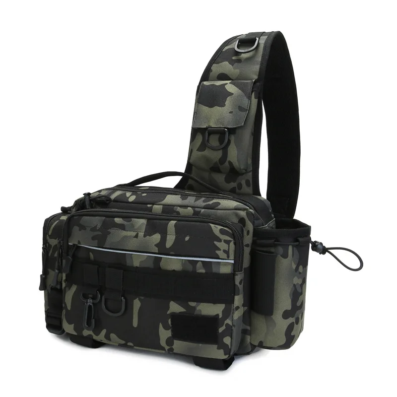 Outdoor Hunting Packs - กระเป๋าคาดเอวอเนกประสงค์ขนาดใหญ่กระเป๋าเป้สะพายหลังสำหรับออกล่ากระเป๋าอุปกรณ์ตกปลาสลิงเก็บของตกปลากลางแจ้ง