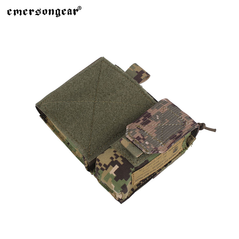 Outdoor Hunting Maps - กระเป๋าแผงยุทธวิธี EMERSONGEAR สำหรับใส่แผนที่ อุปกรณ์เสริมกีฬากลางแจ้ง แอร์ซอฟต์ เดินป่า
