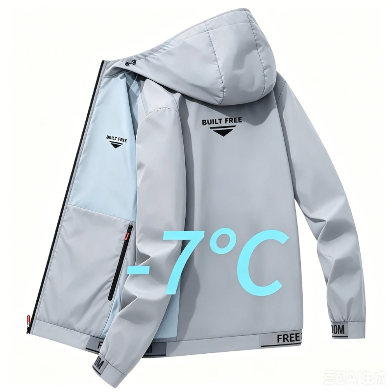 Hunting Outdoor Shop - UPF50+ เสื้อแจ็คเก็ตกันแดดสีขาวผู้ชายเสื้อผ้าป้องกันแสงแดดกลางแจ้งเสื้อผ้าตกปลาเสื้อผ้าล่าสัตว์ฤดูร้อนเสื้อกันลมแห้งเร็วเสื้อคลุมกันลม