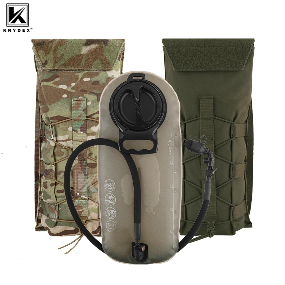 Outdoor Hunting Packs - KRYDEX ยุทธวิธี 3L Hydration Molle Pack