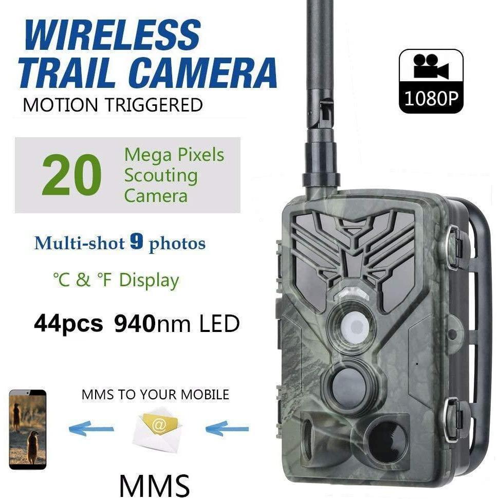 Outdoor Hunting Camera Wireless - กล้องติดตามสัตว์ป่ากลางแจ้ง 2g Mms Sms Gsm 20mp