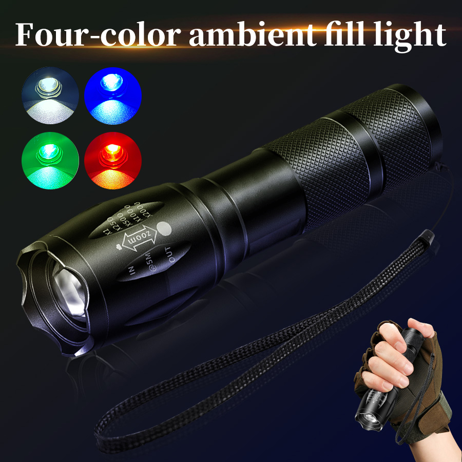 ไฟฉายแบบชาร์จไฟได้มัลติฟังก์ชั - Outdoor Hunting Photography บทวิจารณ์และราคา