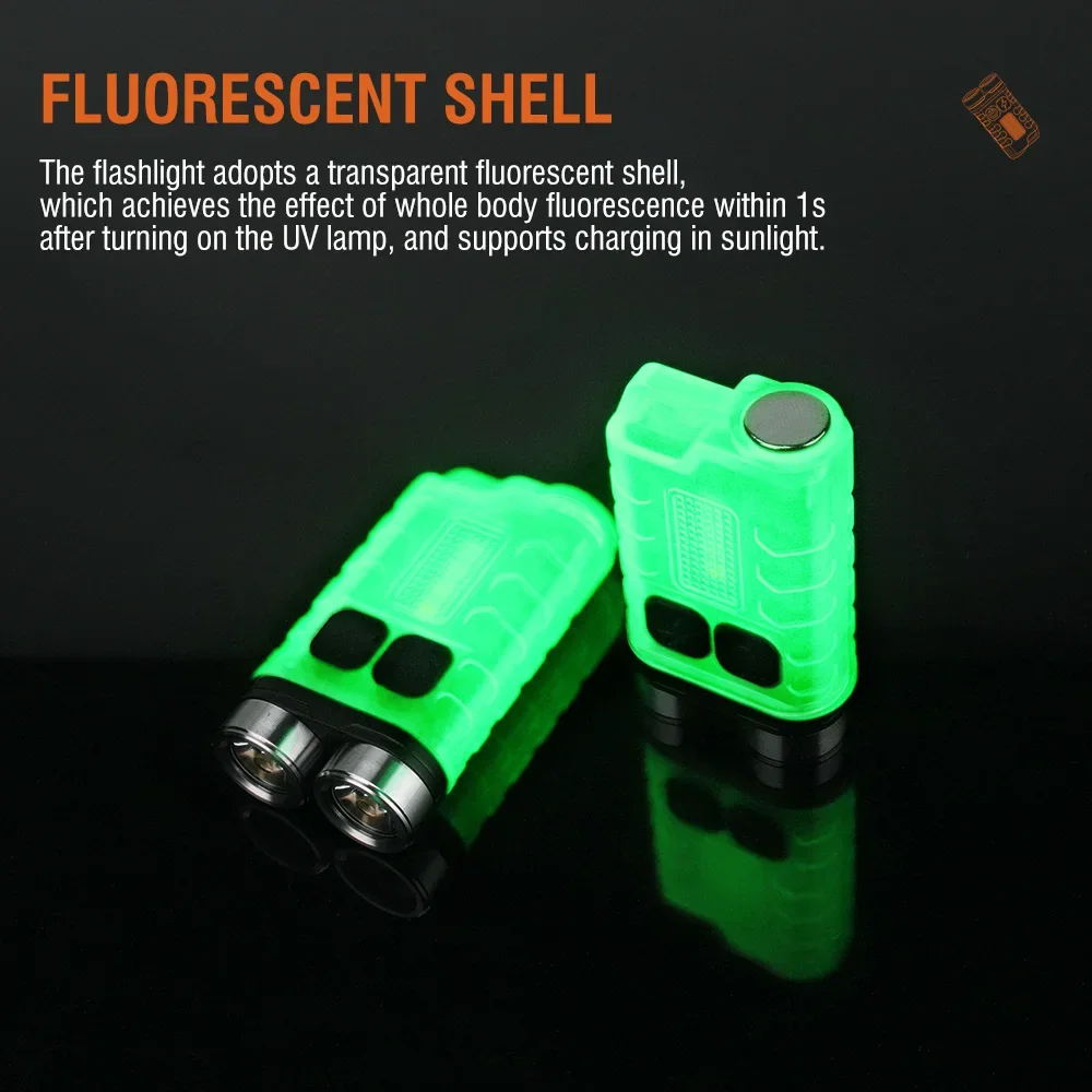 BORUiT V3 พวงกุญแจ LED แบบพกพา - Outdoor Hunting Lights บทวิจารณ์และราคา