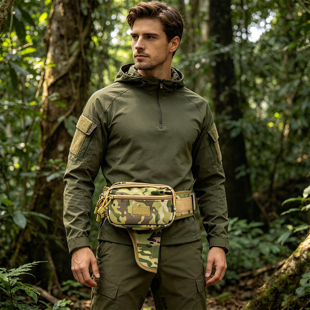กระเป๋าคาดเอวกันน้ำลายพรางแบบย - Outdoor Hunting Packs บทวิจารณ์และราคา