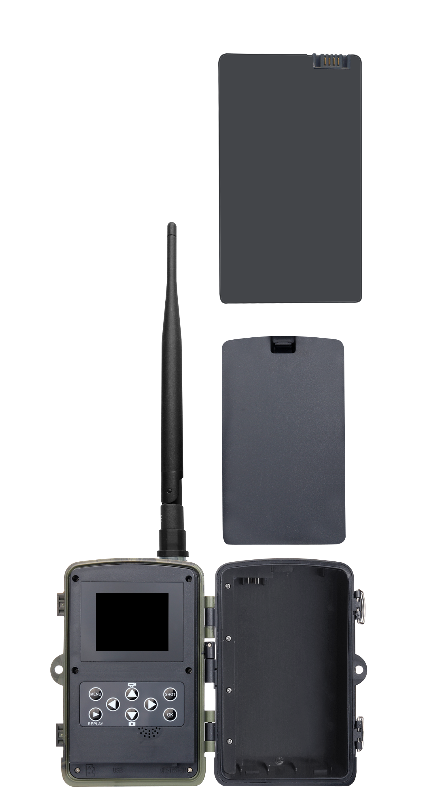 กลางแจ้ง 4G HD 1080P FTP SMTP  - Outdoor Hunting Camera Wireless บทวิจารณ์และราคา