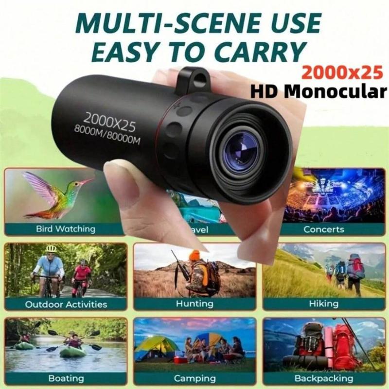 กล้องโทรทรรศน์แบบพกพา HD Night - Monocular Night Vision บทวิจารณ์และราคา