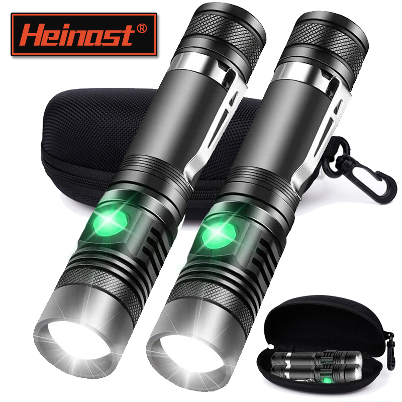 ไฟฉายแบบชาร์จได้ T6 ใช้แบตเตอร - Outdoor Hunting Lights บทวิจารณ์และราคา