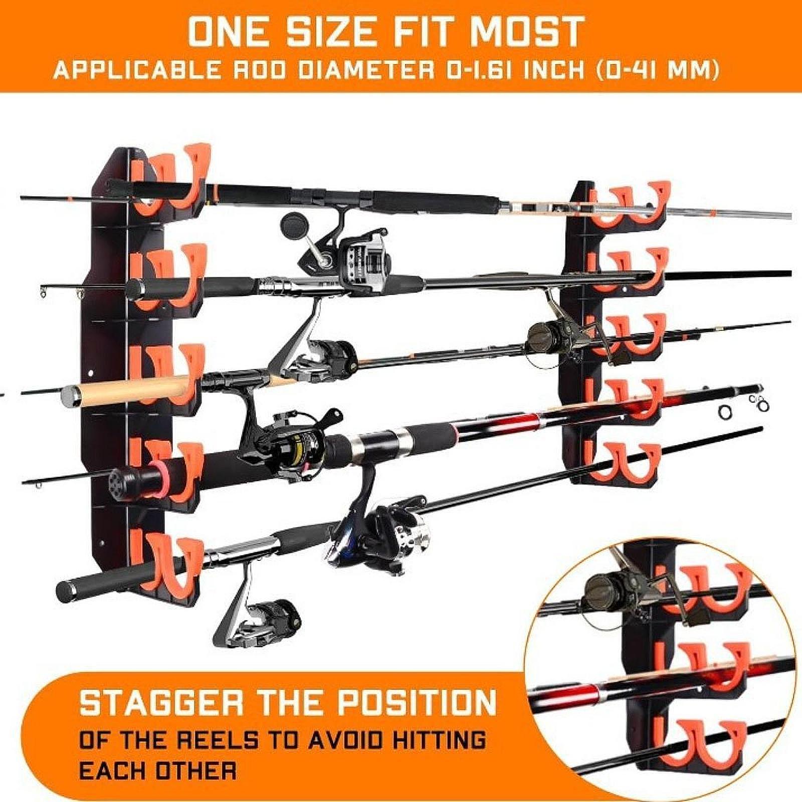 ที่แขวนคันเบ็ดตกปลาติดผนัง วัส - Outdoor Hunting Gear Store บทวิจารณ์และราคา