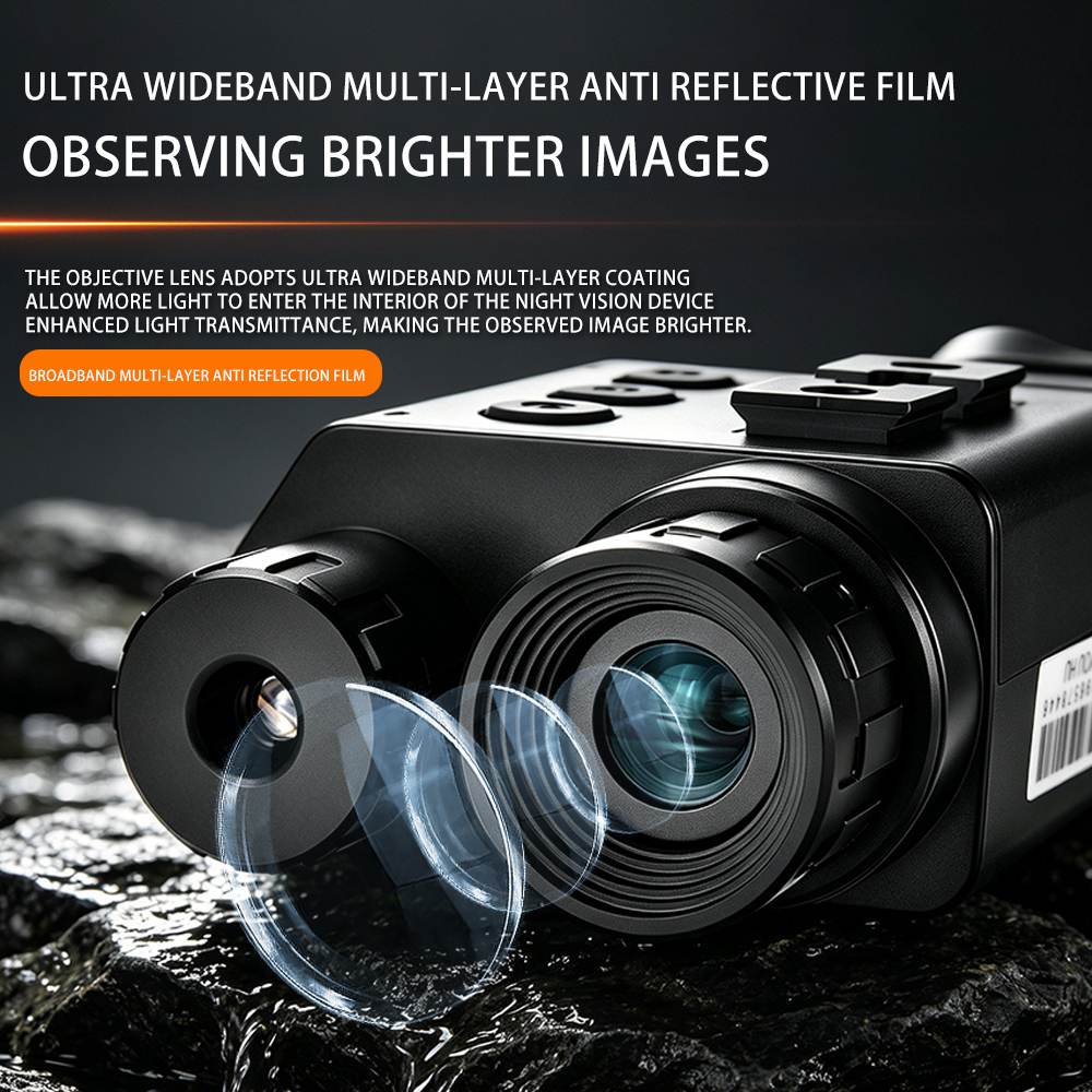 กล้องมองกลางคืนแบบดิจิตอลติดหม - Monocular Night Vision บทวิจารณ์และราคา