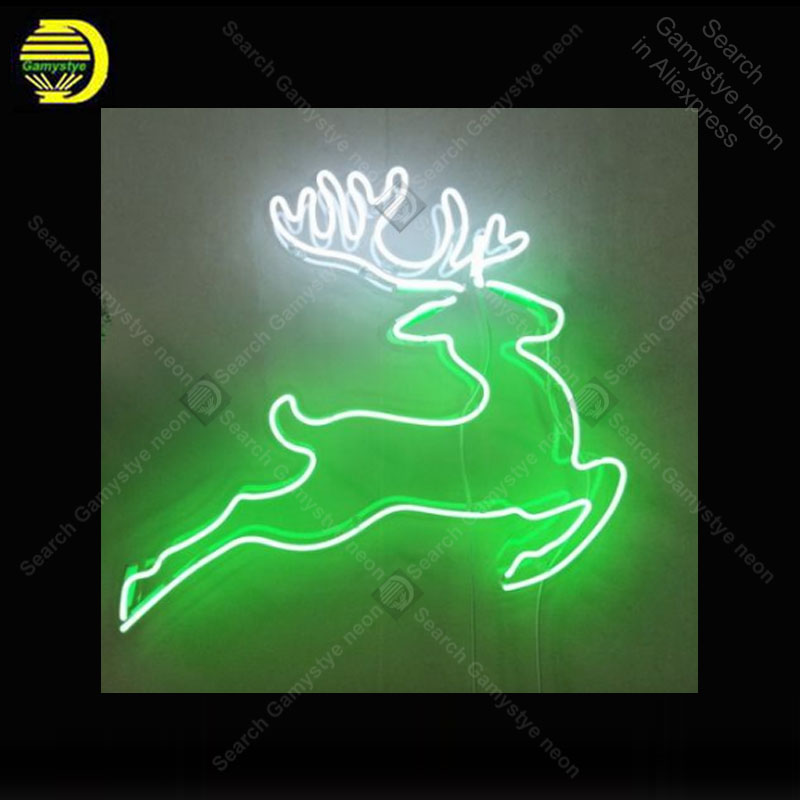 ป้ายนีออนสําหรับกวางวิ่ง Shop  - Hunting Outdoor Shop บทวิจารณ์และราคา