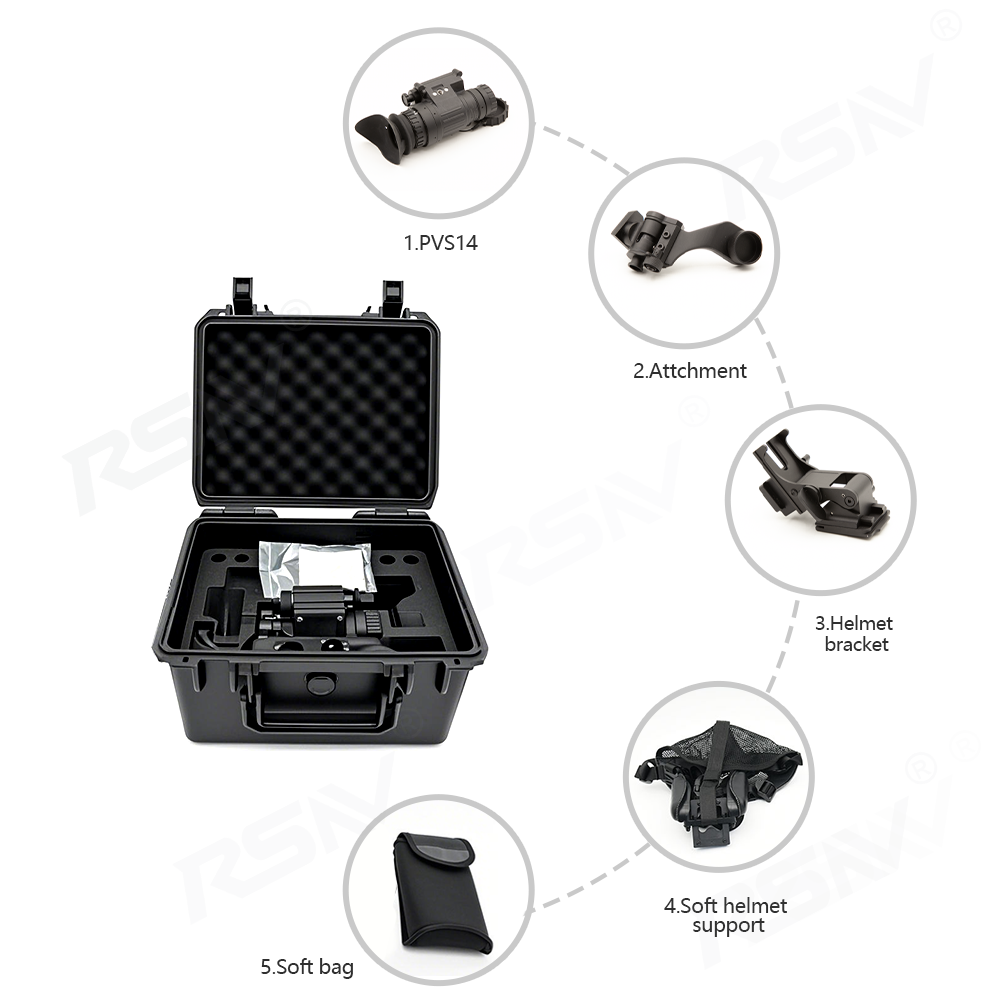 RSNV PVS14 พร้อมใช้งาน กล้องมอ - Monocular Night Vision บทวิจารณ์และราคา
