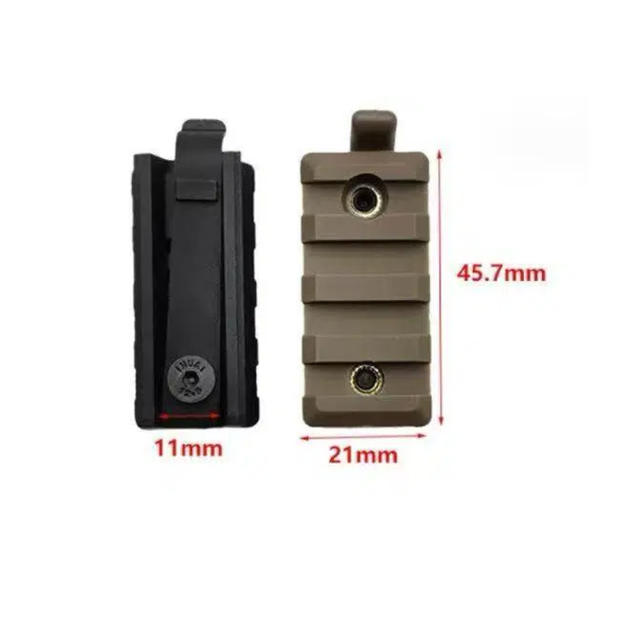 ขายึดไฟฉายยุทธวิธี รางเรซิ่น 2 - Outdoor Hunting Lights บทวิจารณ์และราคา