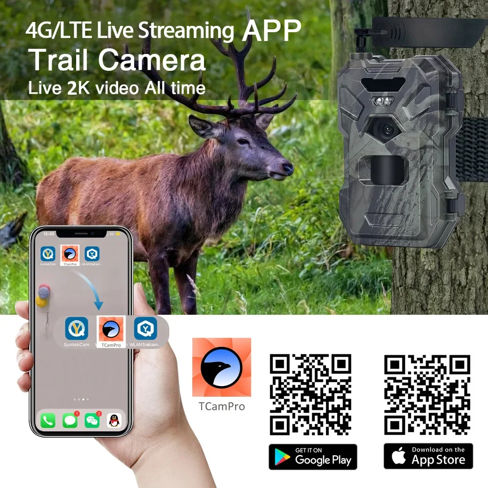 HC-880Pro 4G 30MP HD 2K Night  - Outdoor Hunting Camera Wireless บทวิจารณ์และราคา