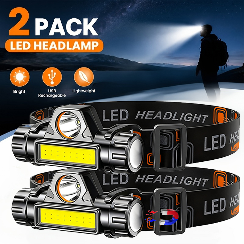 ไฟหน้า LED สว่างพิเศษแบบชาร์จไ - Outdoor Hunting Lights บทวิจารณ์และราคา