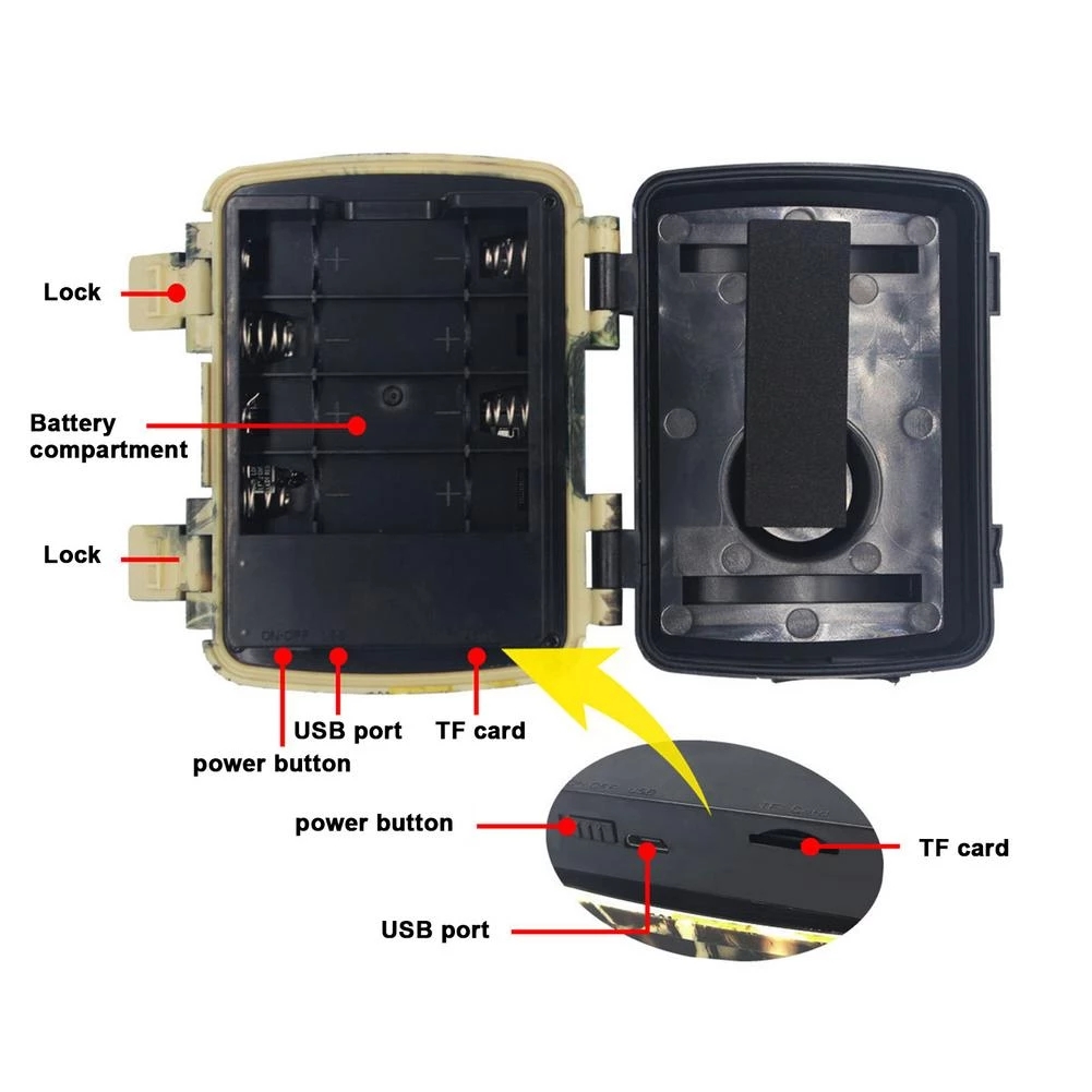 Mini Trail การล่าสัตว์กล้อง PI - Outdoor Hunting Camera Wireless บทวิจารณ์และราคา