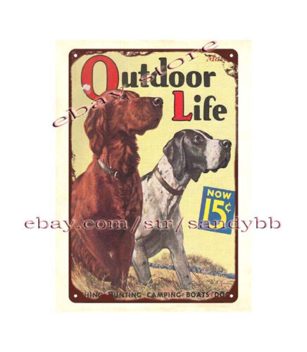 ป้ายโลหะลายสุนัขล่าสัตว์กลางแจ - Hunting Outdoor Shop บทวิจารณ์และราคา