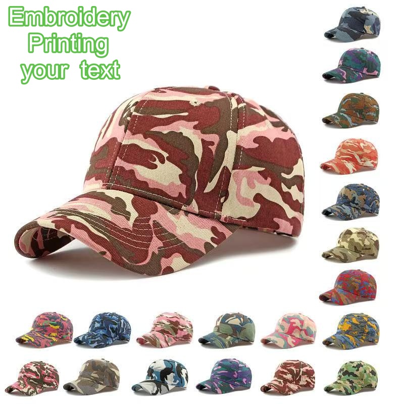หมวกเบสบอลลายพรางแบบปรับได้สำห - Hunting Outdoor Logos บทวิจารณ์และราคา