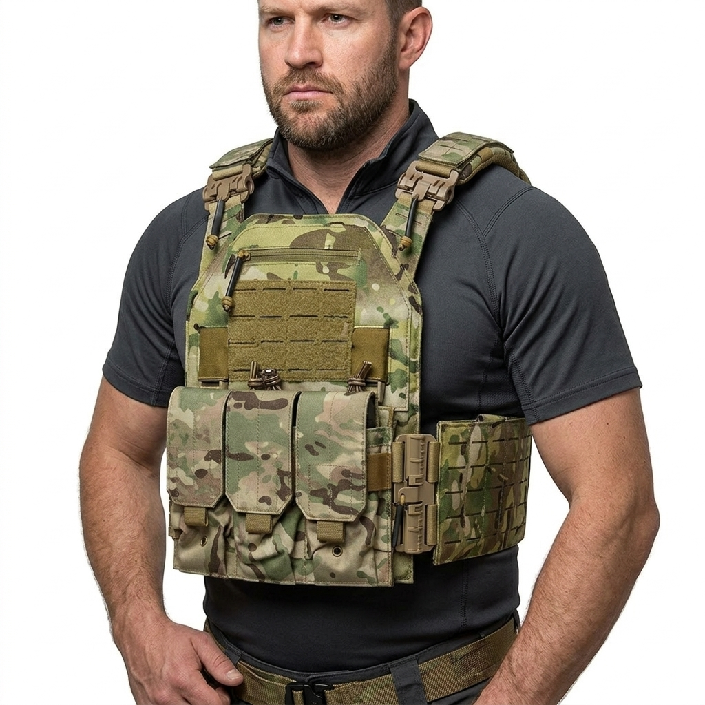 เสื้อกั๊กยุทธวิธีแบบถอดประกอบเ - Outdoor Hunting Packs บทวิจารณ์และราคา