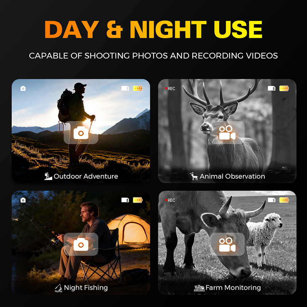 กล้องมองกลางคืนแบบตาเดียว 1080 - Monocular Night Vision บทวิจารณ์และราคา