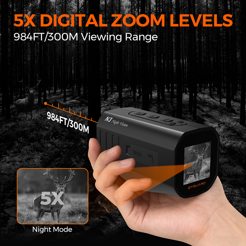 กล้องมองกลางคืนแบบตาเดียว 1080 - Monocular Night Vision บทวิจารณ์และราคา