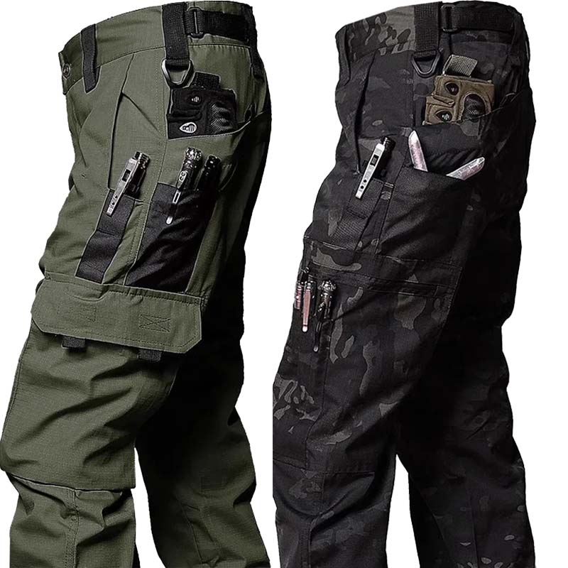 กางเกงทำงานแบบยุทธวิธีใหม่สำหร - Outdoor Hunting Trousers บทวิจารณ์และราคา