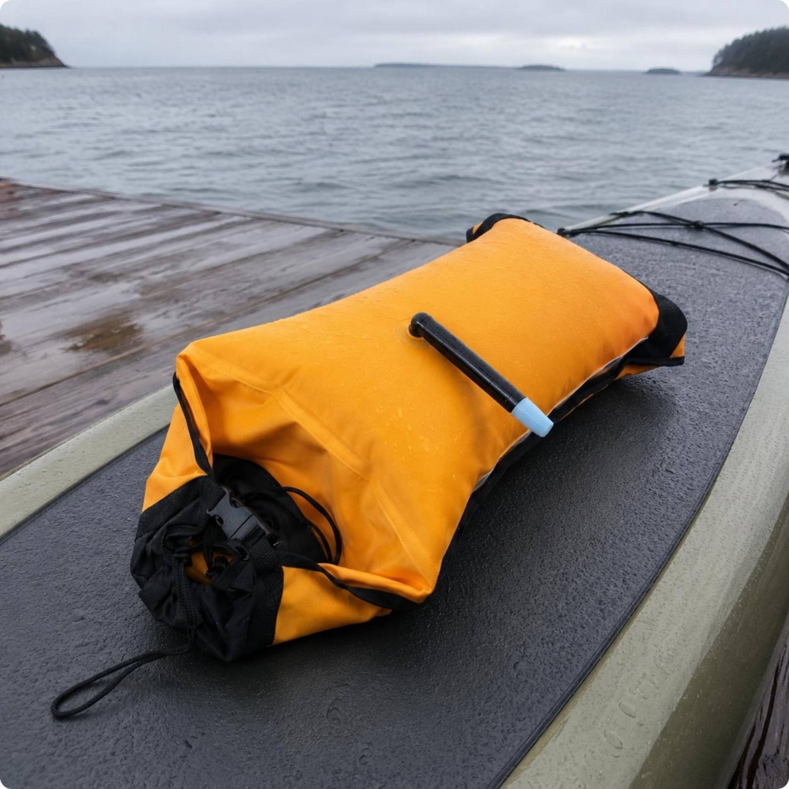ถุงลอยน้ำสำหรับพายเรือคายัค ถุ - Outdoor Hunting Gear Store บทวิจารณ์และราคา