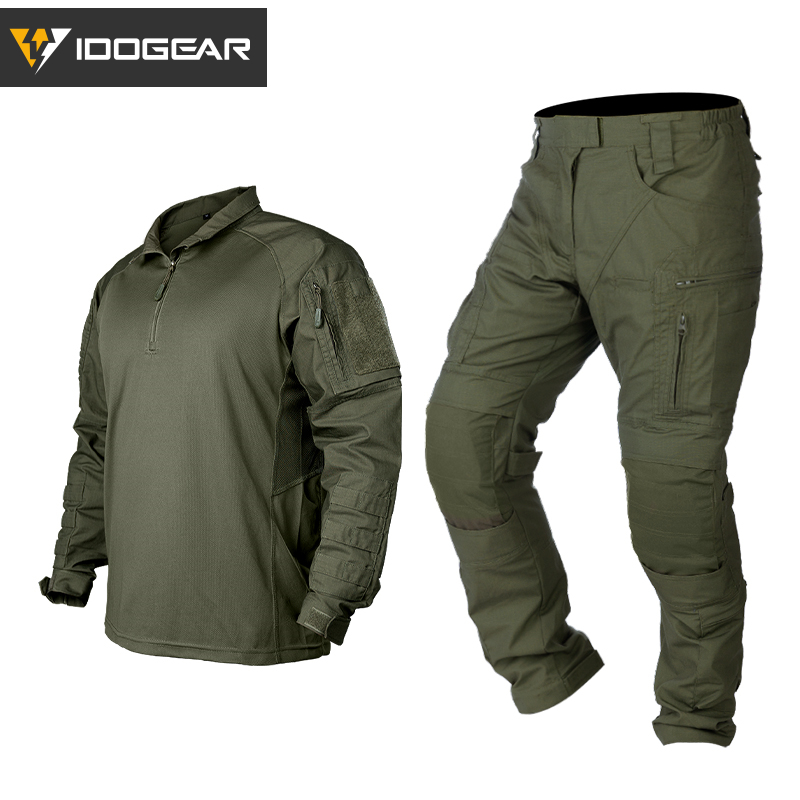 IDOGEAR ยุทธวิธี UFS ชุดการล่า - Outdoor Hunting Trousers บทวิจารณ์และราคา