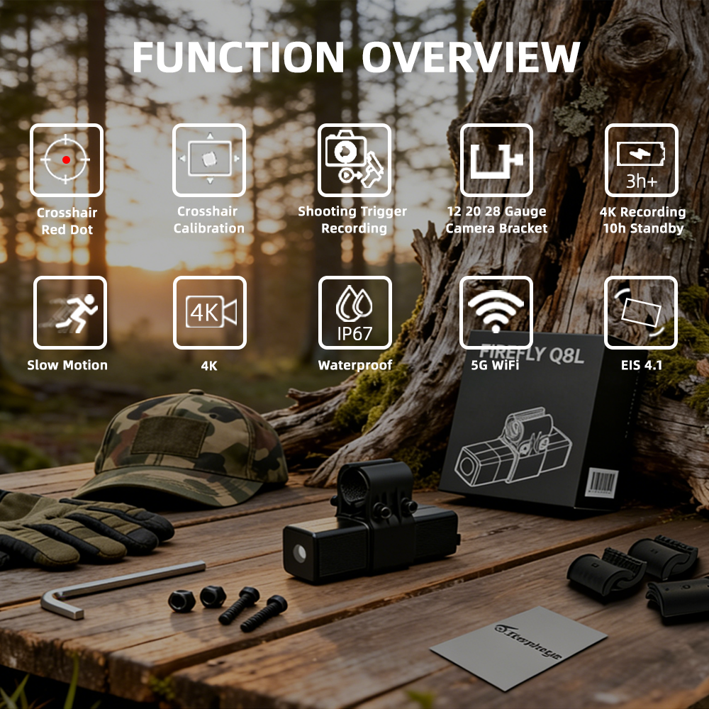 กล้องล่าสัตว์ OEM 4K Firefly Q - Outdoor Hunting Camera Wireless บทวิจารณ์และราคา