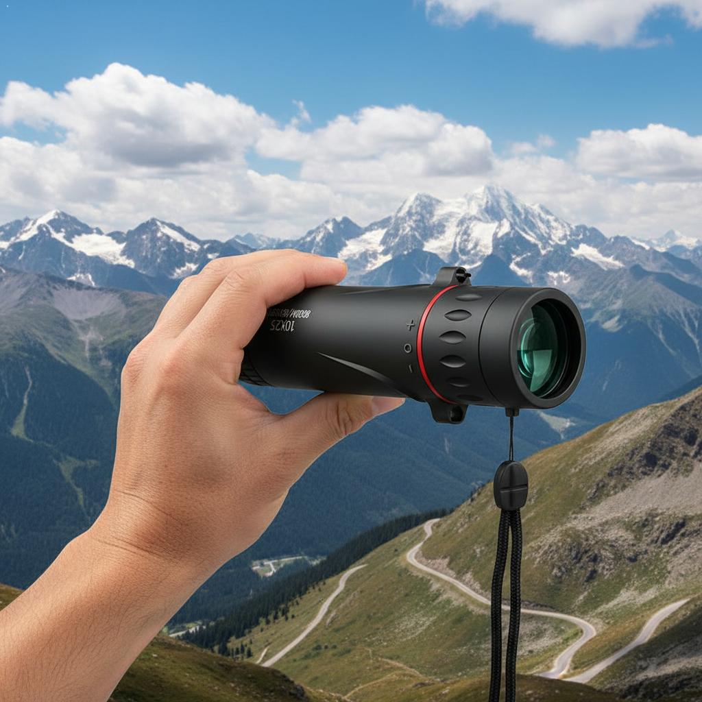 กล้องโทรทรรศน์แบบพกพาพลังสูง ม - Monocular Night Vision บทวิจารณ์และราคา
