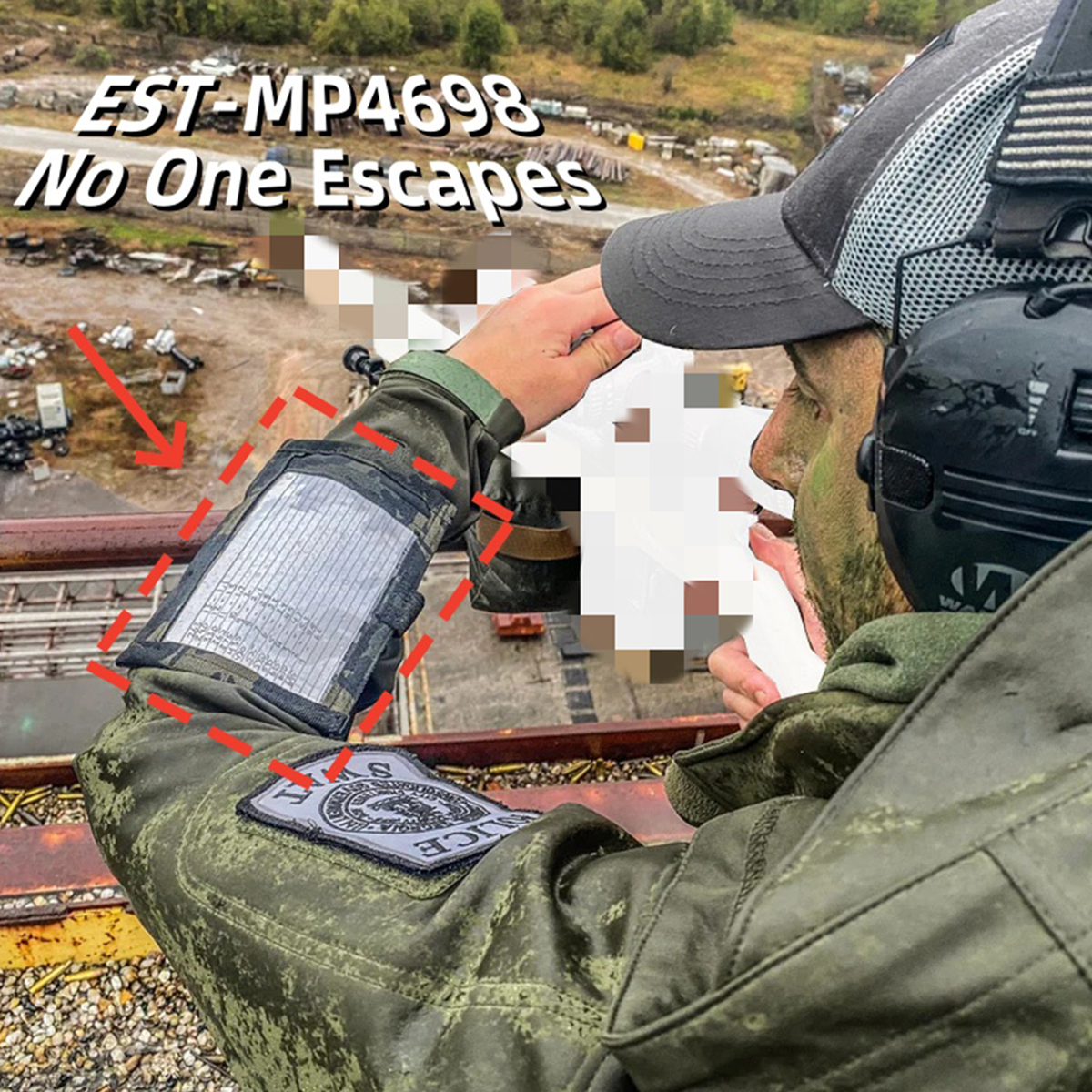 ยุทธวิธีทหารกระเป๋านักกีฬา Arm - Outdoor Hunting Maps บทวิจารณ์และราคา