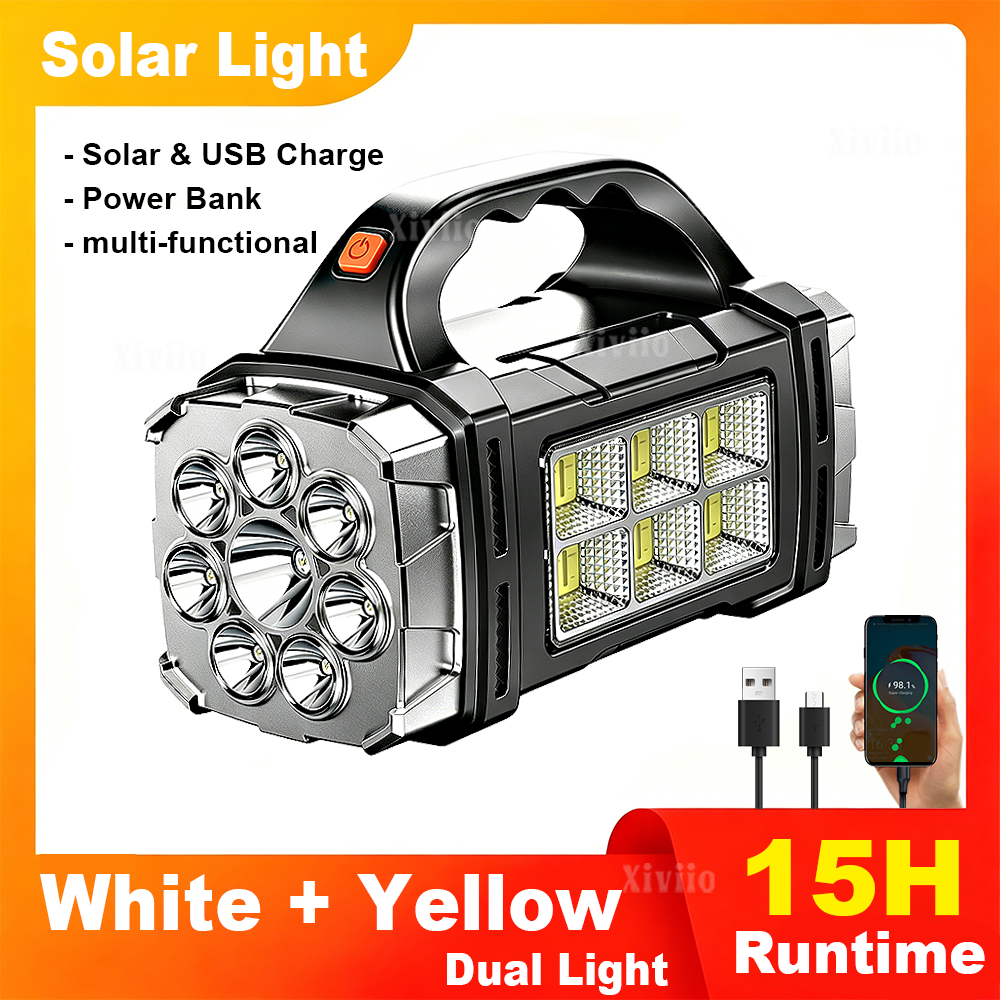 อัพเกรดใหม่ ไฟฉาย LED พลังงานแ - Outdoor Hunting Lights บทวิจารณ์และราคา
