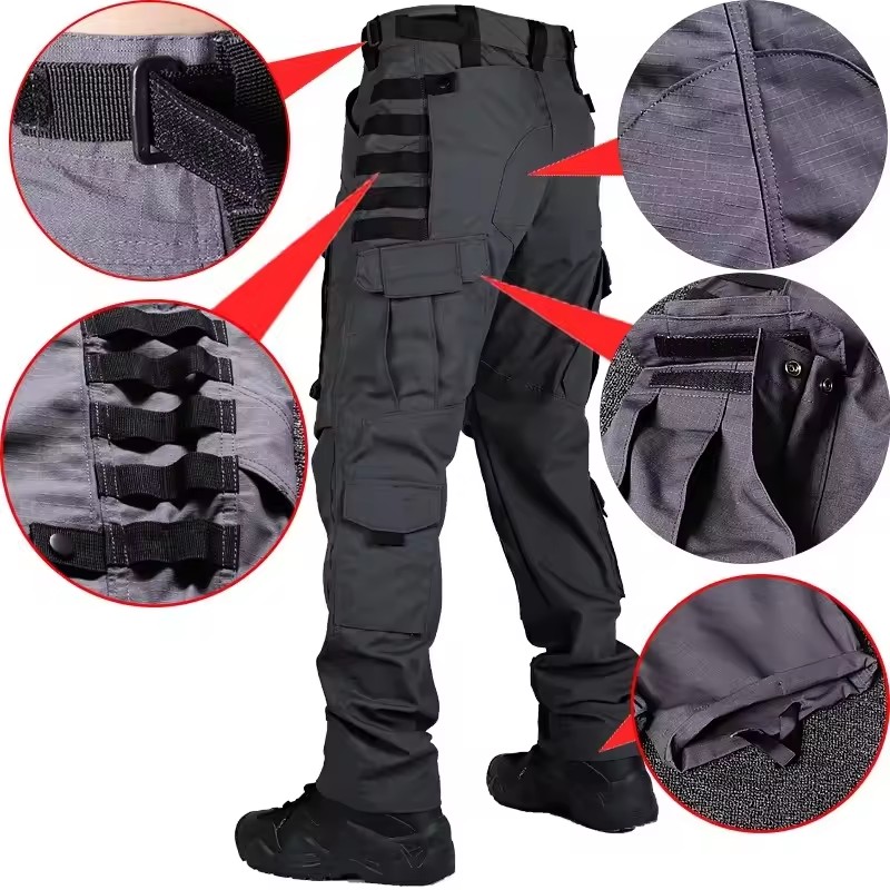 กางเกงยุทธวิธีผู้ชาย กางเกงคาร - Outdoor Hunting Trousers บทวิจารณ์และราคา