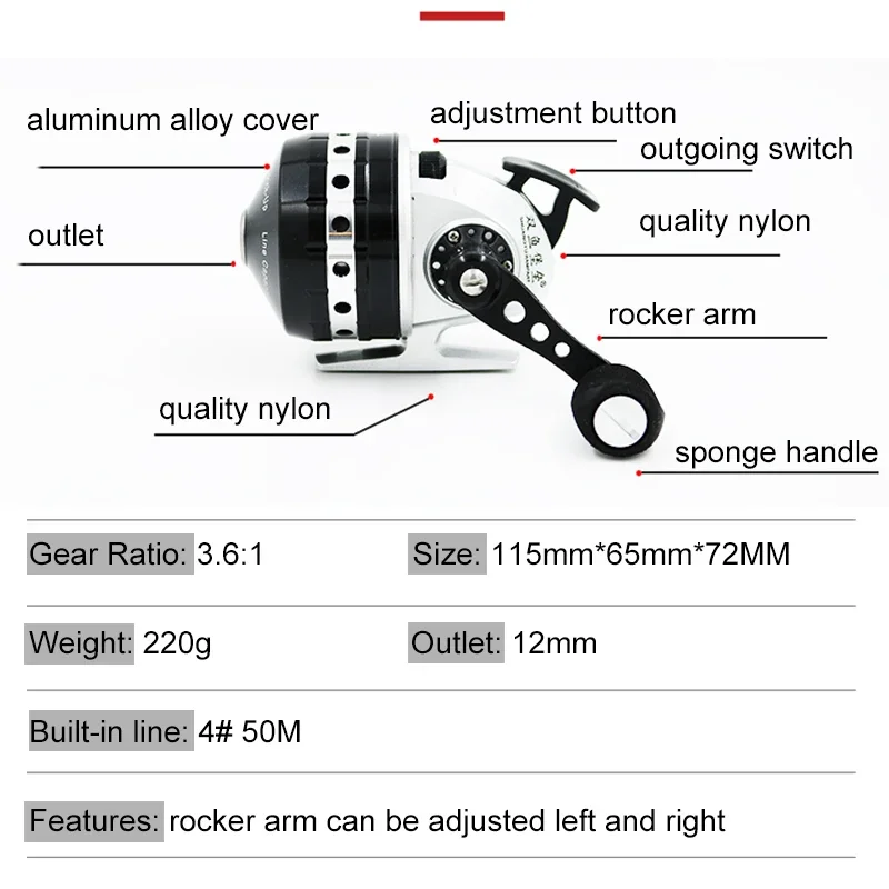 รอกปิด BL30ตกปลา4 + 1BB 3.6:1อ - Hunting Outdoor Stores บทวิจารณ์และราคา