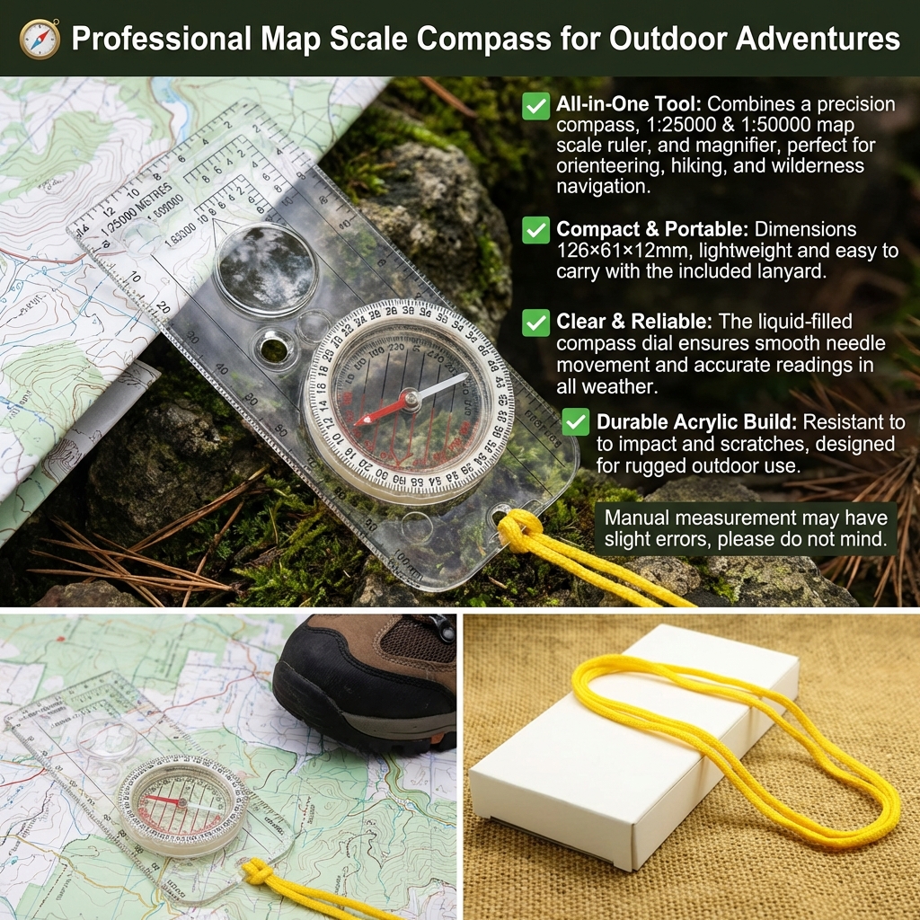เข็มทิศแผนที่นำทาง - อุปกรณ์สำ - Outdoor Hunting Maps บทวิจารณ์และราคา