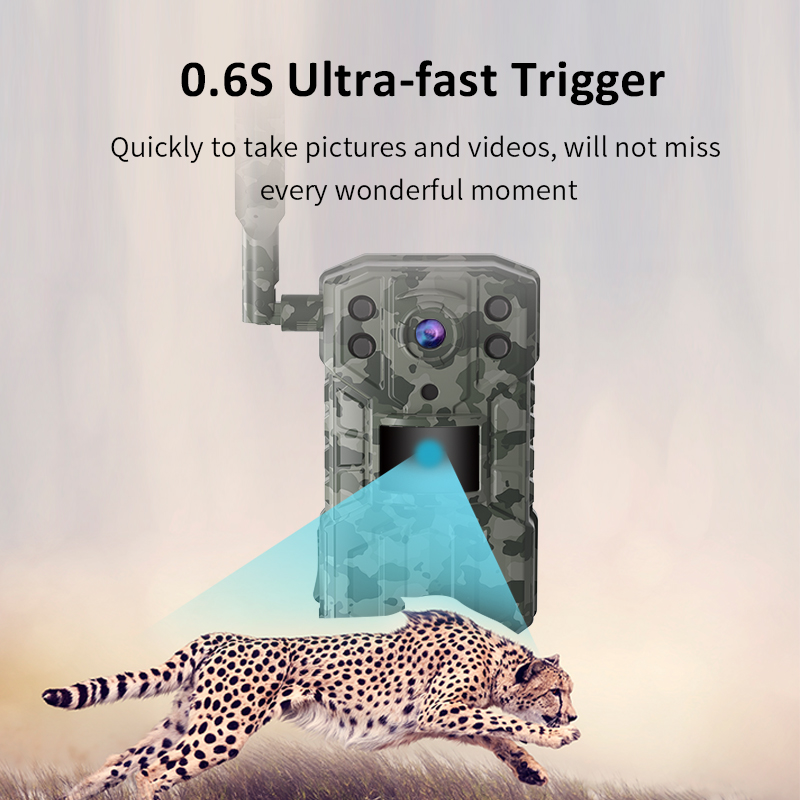 กล้องติดตามสัตว์ป่า 4G รองรับ  - Outdoor Hunting Camera Wireless บทวิจารณ์และราคา