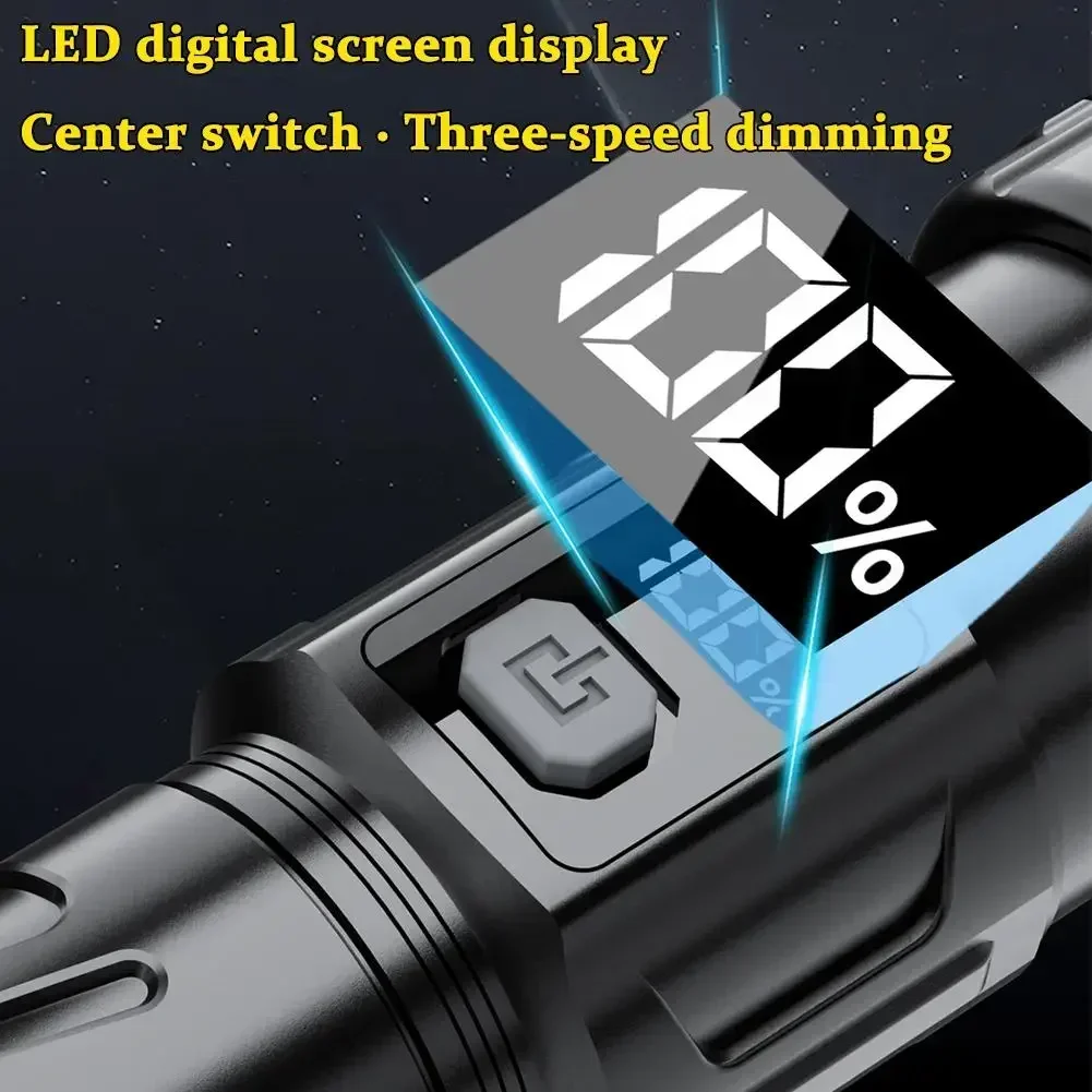 ไฟฉาย LED Super Bright USB ชาร - Outdoor Hunting Lights บทวิจารณ์และราคา