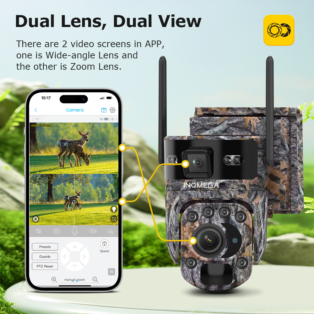 กล้องติดตามสัตว์ป่า INQMEGA 6K - Outdoor Hunting Camera Wireless บทวิจารณ์และราคา