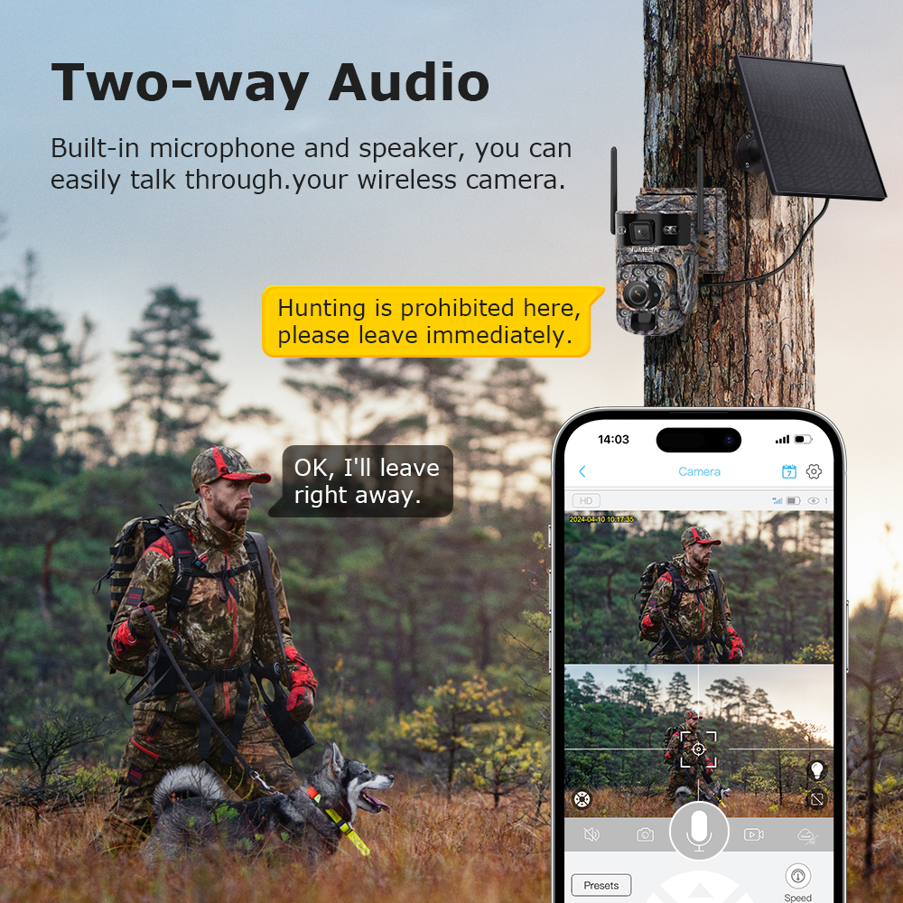 กล้องติดตามสัตว์ป่า INQMEGA 6K - Outdoor Hunting Camera Wireless บทวิจารณ์และราคา