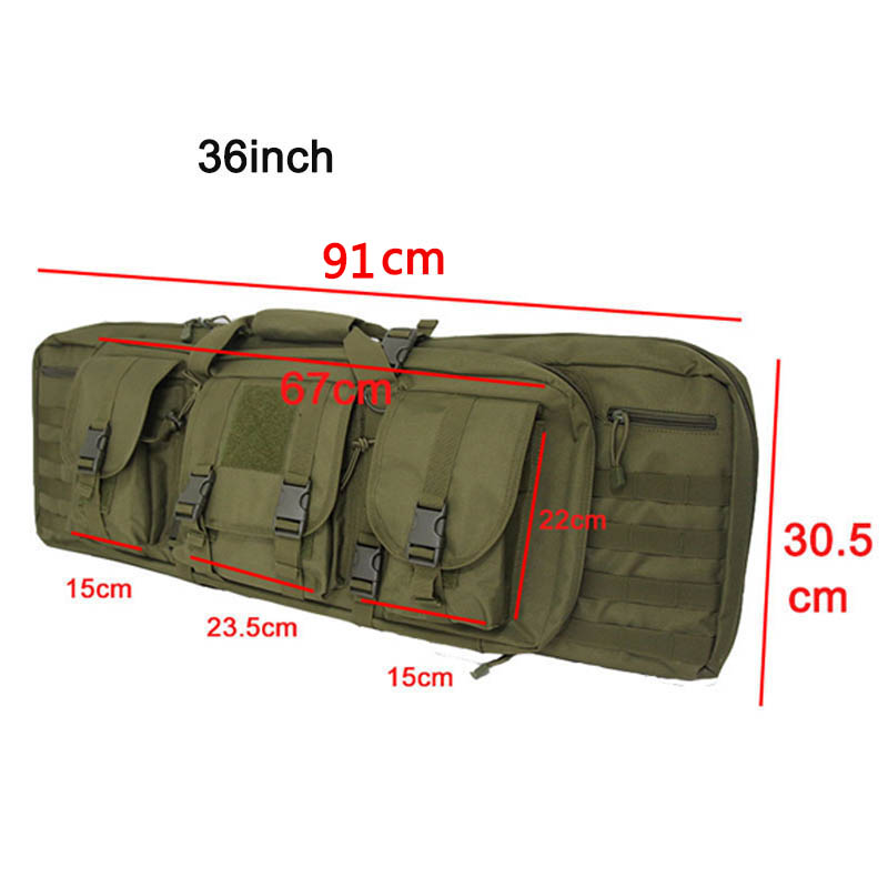 กระเป๋าใส่ปืนไรเฟิลคู่ Tactica - Hunting Outdoor Stores บทวิจารณ์และราคา